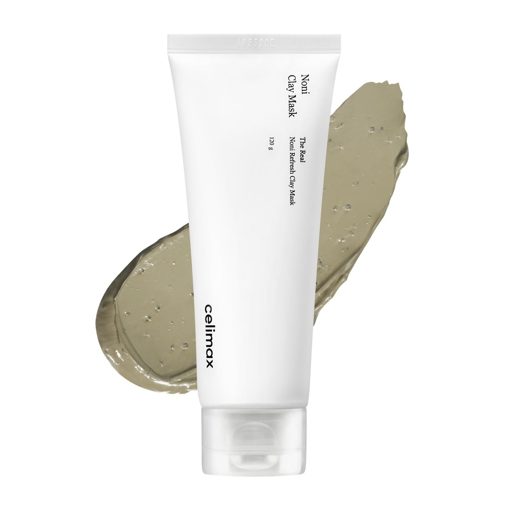 image:imagecelimax The Real Noni Refresh Clay Mask  Clarifying Deep Pore Cleansing Hydrating Pore Minimizer For Oily Combination Skin Blackhead Korean Face Mask120g