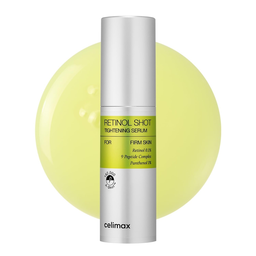 image:imagecelimax The Vita A Retinol Shot Tightening Serum  with Pure Vitamin A Retinol Peptide Pore Minimizer Wrinkles amp Fine Lines Firmer Skin AntiAging Skin Smoothing Korean Skin Care Gift 30ml