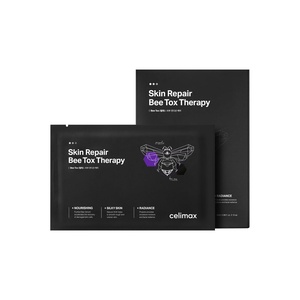 celimax Skin Repair BeeTox Therapy Sheet Mask 10EA | Skin Repairing, Exfoliating, Anti Aging, Lifting, Hydrating, Moisturizing & Soothing, Collagen, Korean Face Masks, 25ml