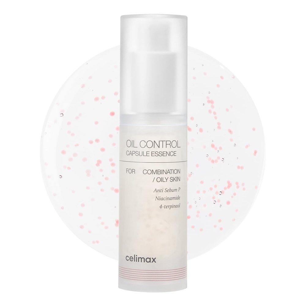 image:imagecelimax Oil Control Capsule Essence  with Tea Tree Extract For Sebum Reducing Serum Mattifying Hydrating Moisturizing Mild Formula for Sensitive 30ml