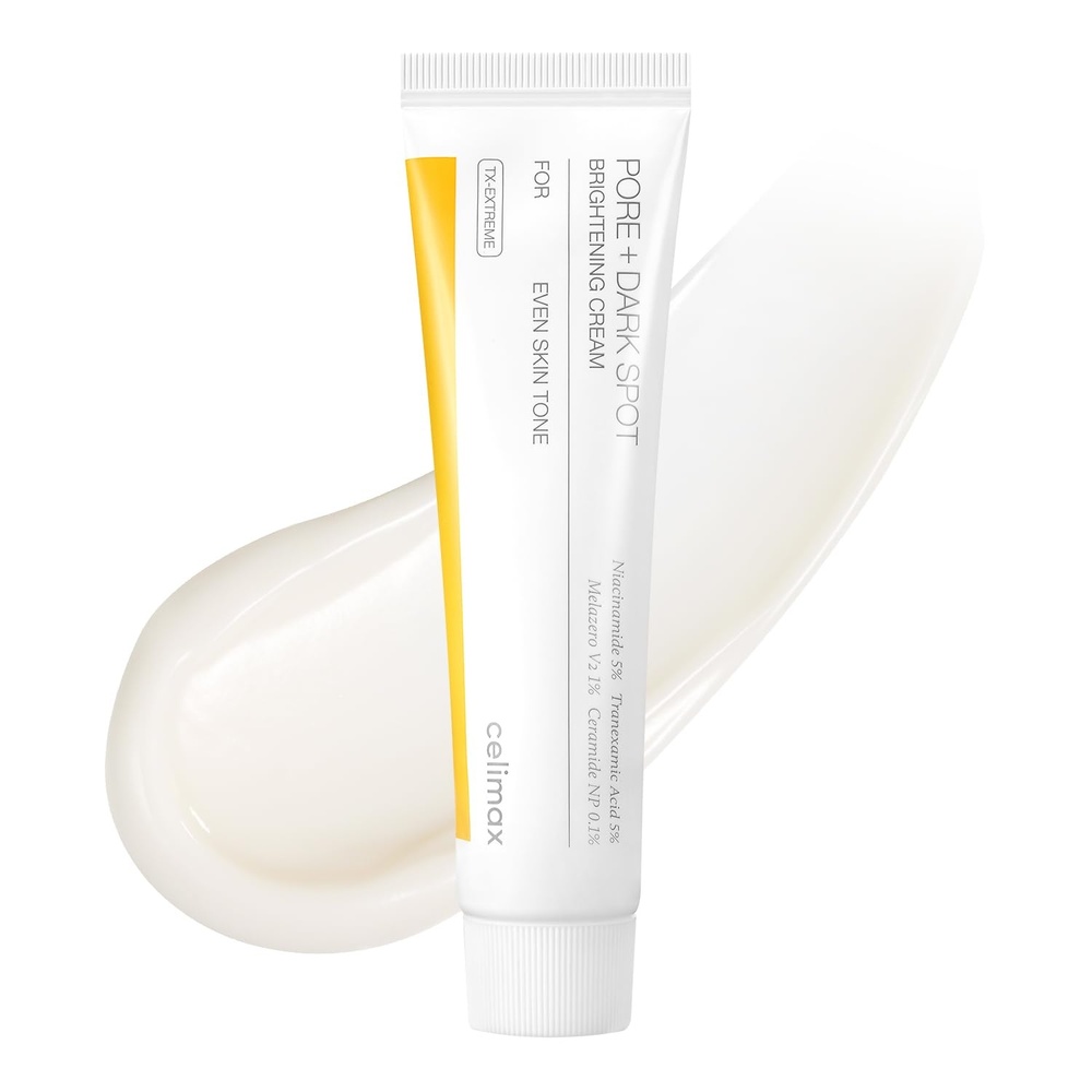 image:imagecelimax PoreDark Spot Brightening Cream  with Niacinamide Tranexamic Acid TXA Cream Pore Minimizer NonIrritating Hydrating For Sensitive Skin 35ml