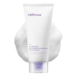 celimax Derma Nature Relief Madecica pH Balancing Foam Cleansing | Foaming Face Wash Cleanser, Hydrating, Soothing, Moisturizing, 150ml