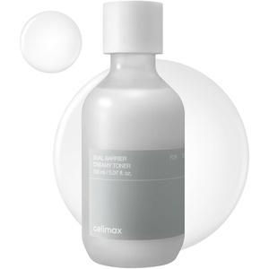 celimax Dual Barrier Creamy Toner | with Ceramides, Peptide, Oil & Alcohol Free, Facial Astringent, Long Lasting Hydration, Calming, Soothing, Non Irritating,150ml(5.07 Fl Oz (Pack of 1))