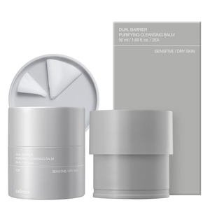 celimax Dual Barrier Purifying Cleansing Balm Refill Edition (50mlx2) | with Ceramides, Waterproof Makeup Remover, Pore Cleansing, Daily Use Cleanser, Grind Container(1.7 Ounce (Pack of 2))